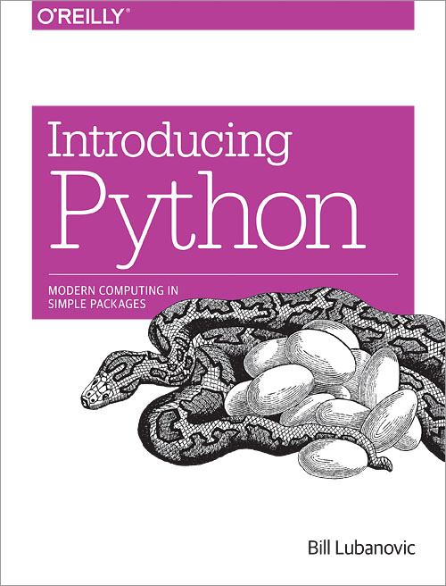 Introducing Python book cover